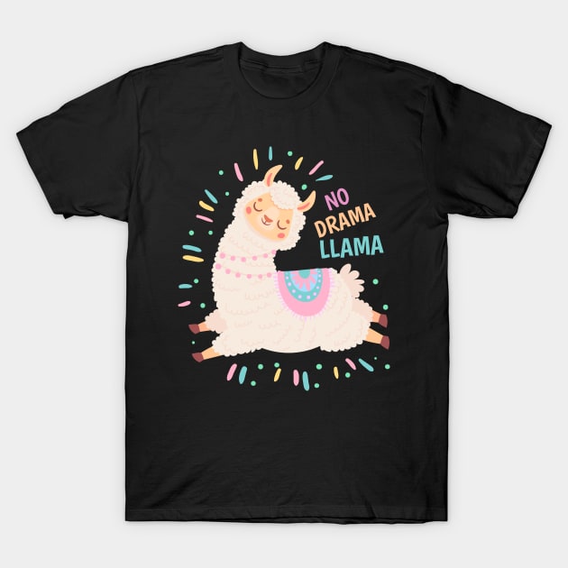 No drama llama T-Shirt by Roadkill Creations